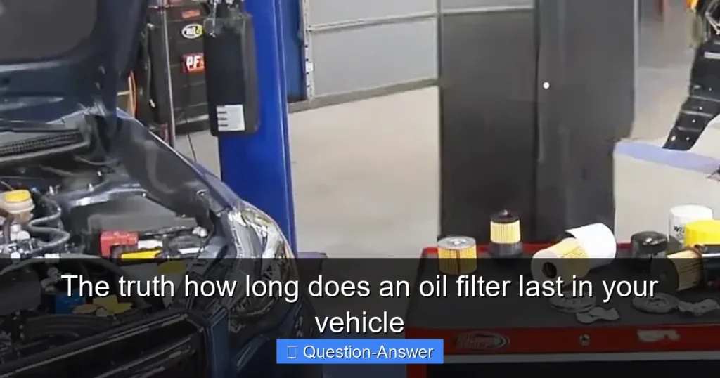 The truth how long does an oil filter last in your vehicle