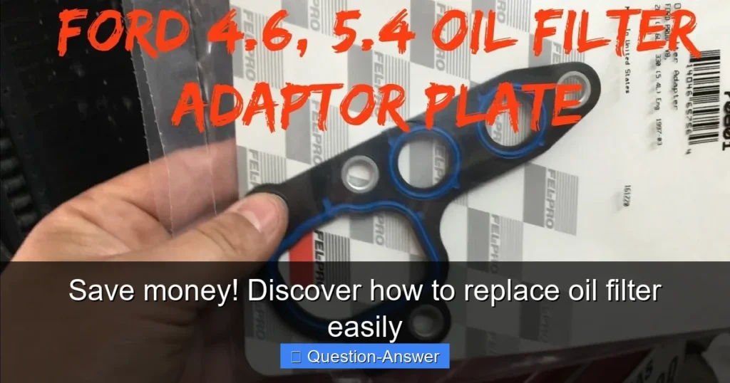 Save money! Discover how to replace oil filter easily