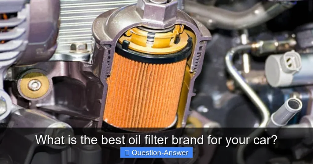 What is the best oil filter brand for your car?
