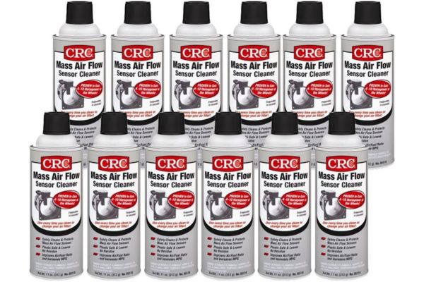 CRC Mass Air Flow Sensor Cleaner 12-Pack – Best for Workshops