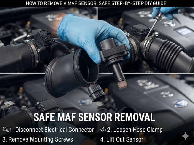 How to Remove a MAF Sensor: Safe Step-by-Step DIY Guide