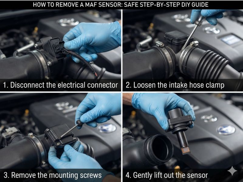 Step-by-Step: How to Remove a MAF Sensor