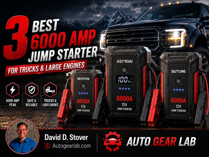 3 Best 6000 Amp Jump Starter for Trucks and Large Engines