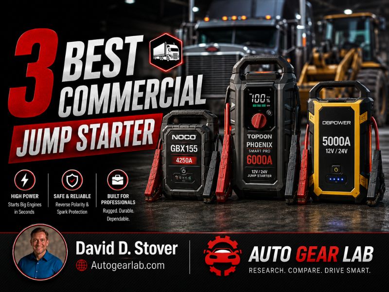3 Best Commercial Jump Starter: Reliable Power for Heavy Work