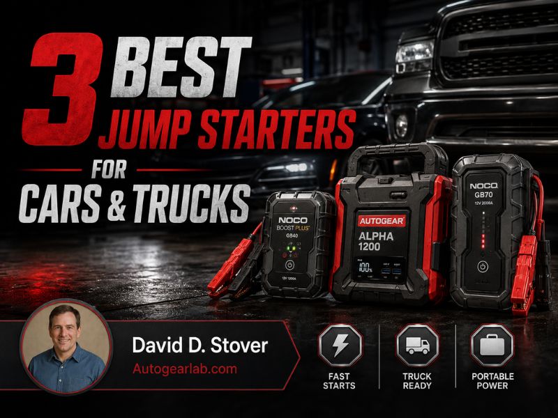 3 Best Jump Starter for Cars and Trucks: Reliable Power Anywhere
