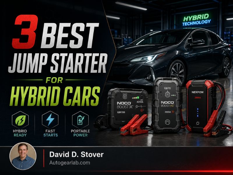 3 Best Jump Starter for Hybrid Cars: Restore 12V Power Fast