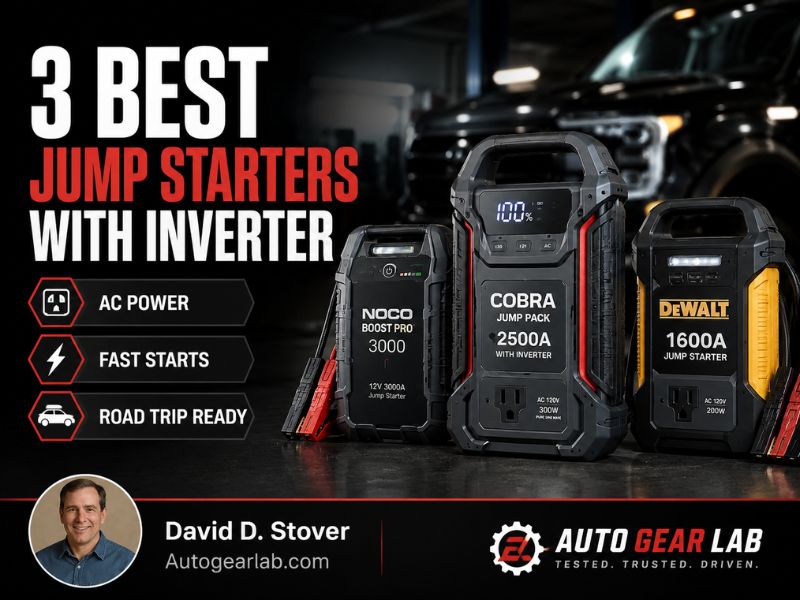 3 Best Jump Starter with Inverter: Start Cars and Power AC Gear