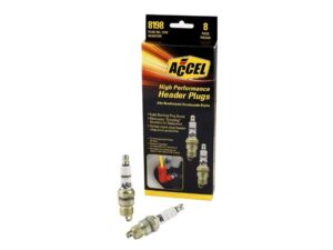 ACCEL 8198 HP Copper Shorty Spark Plugs, Pack of 8