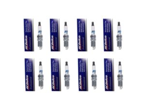 ACDelco 41-962 Double Platinum Spark Plugs – 8 Pack