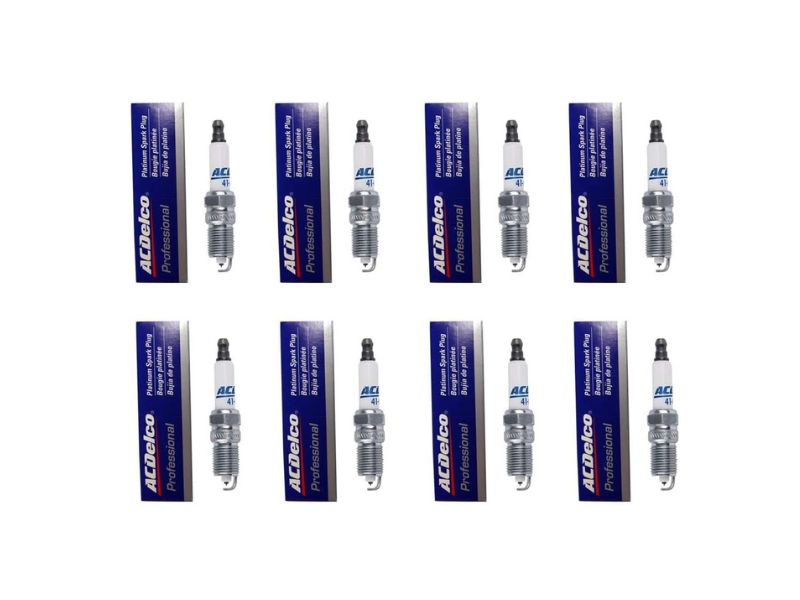 ACDelco 41-962 Double Platinum Spark Plugs – 8 Pack