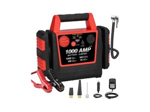 Acetek 1000A Jump Starter with Air Compressor