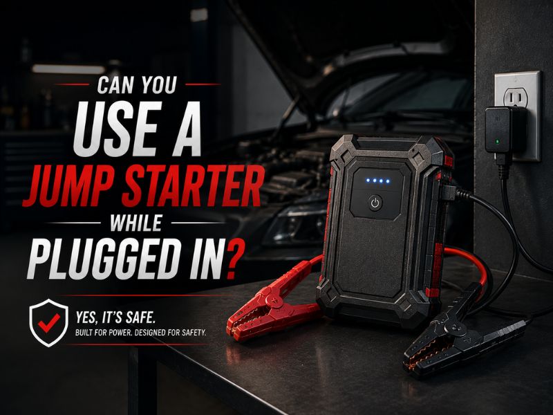 Can You Use a Jump Starter While Plugged In? Safe Usage Guide