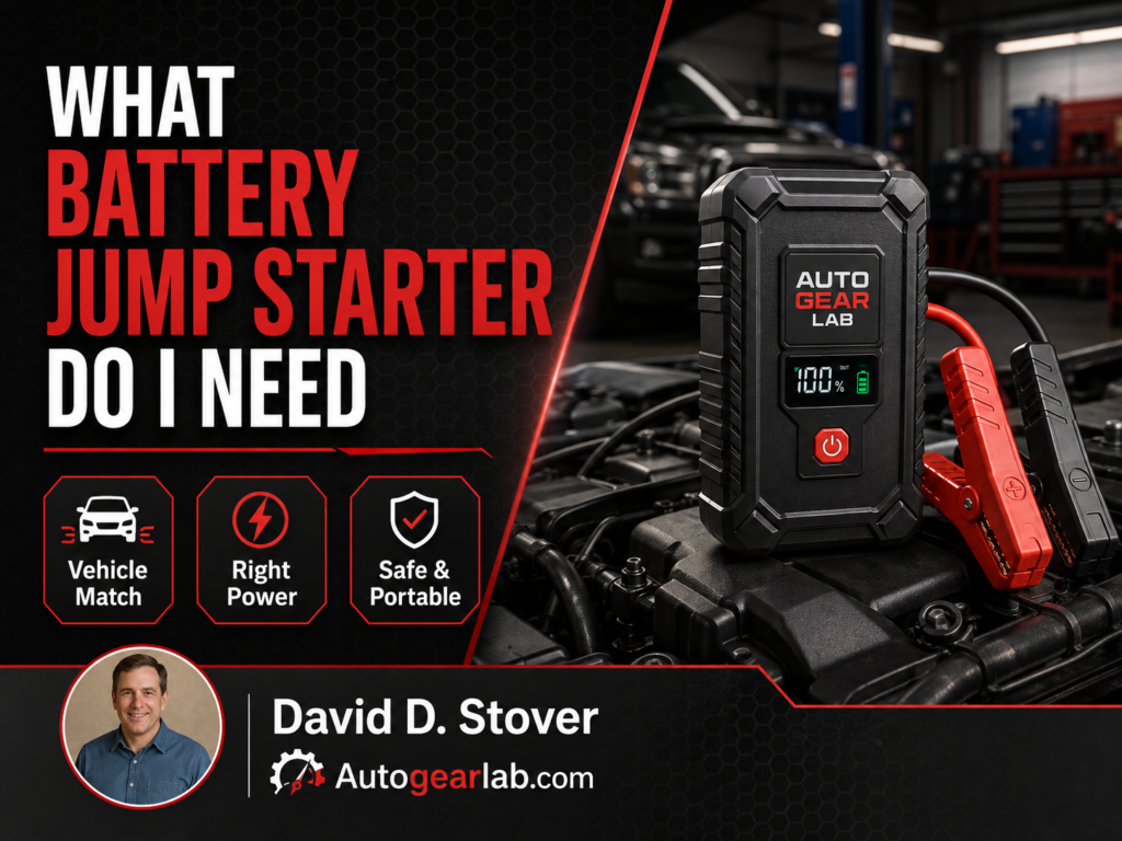 Start With Your Vehicle, Not the Jump Starter