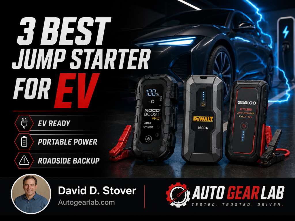 3 Best Jump Starter for EV: Restore Low-Voltage Power Fast