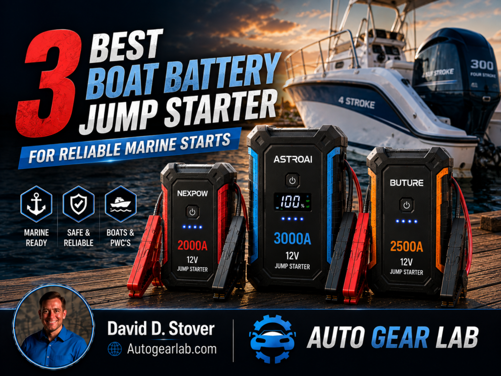 3 Best Boat Battery Jump Starter for Reliable Marine Starts