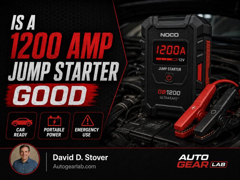 Is a 1200 Amp Jump Starter Good? Power and Engine Size Guide
