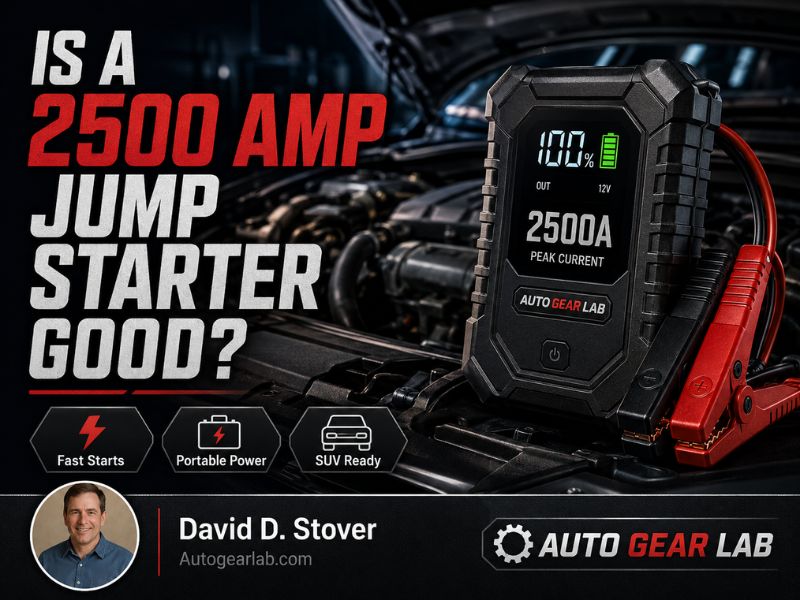 Is a 2500 Amp Jump Starter Good? Power and Vehicle Fit Guide