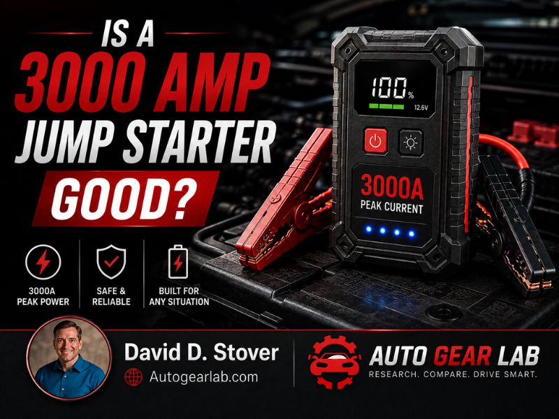 Is a 3000 Amp Jump Starter Good? Power and Engine Size Guide
