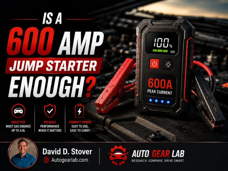 Is a 600 Amp Jump Starter Enough? Power and Vehicle Size Guide