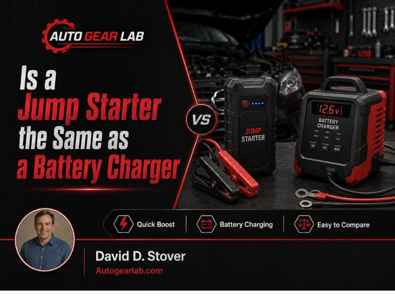 Is a Jump Starter the Same as a Battery Charger? Key Differences