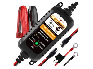 MOTOPOWER 12V 800mA Battery Charger Maintainer - Best Budget Maintainer
