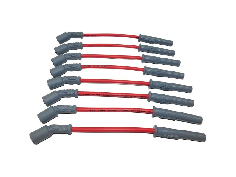 MSD 32829 Super Conductor 8.5mm Spark Plug Wire Set
