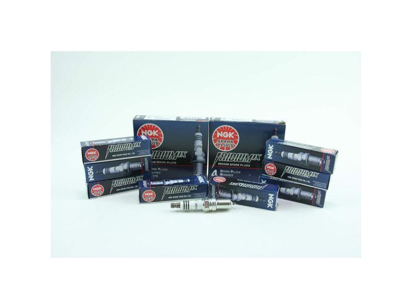 NGK 7164 TR55IX Iridium IX Spark Plugs, 8-Pack