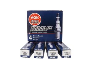 NGK 7397 TR5IX Iridium IX Spark Plugs, 4-Pack