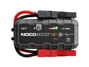 NOCO Boost GB70 2000A UltraSafe Lithium Jump Starter