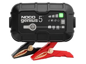 NOCO GENIUS5 5A Smart Car Battery Charger - Best Balance for Most Garages