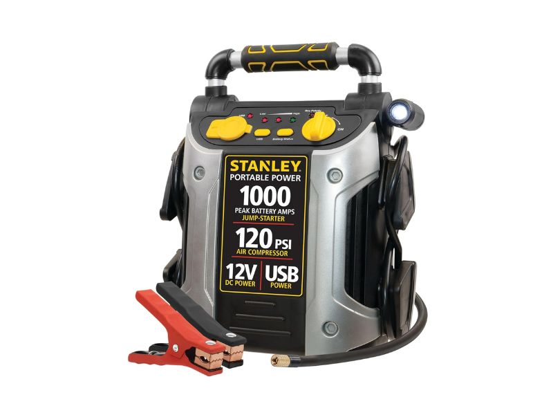 STANLEY J5C09 1000A Jump Starter with Compressor