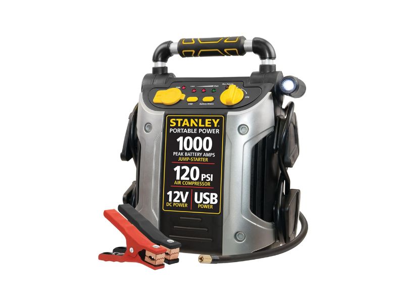 STANLEY J5C09 1000A Jump Starter with Compressor
