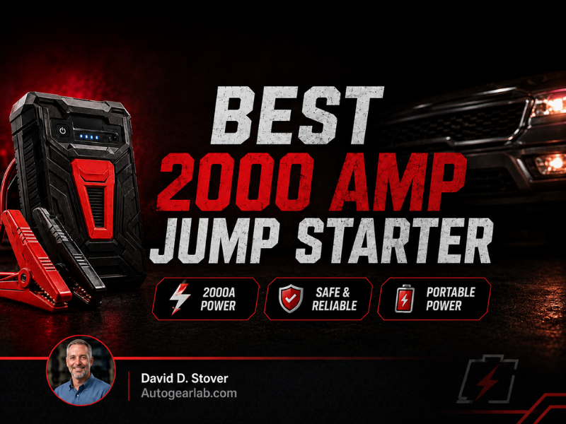 3 Best 2000 Amp Jump Starter for Powerful Roadside Starts
