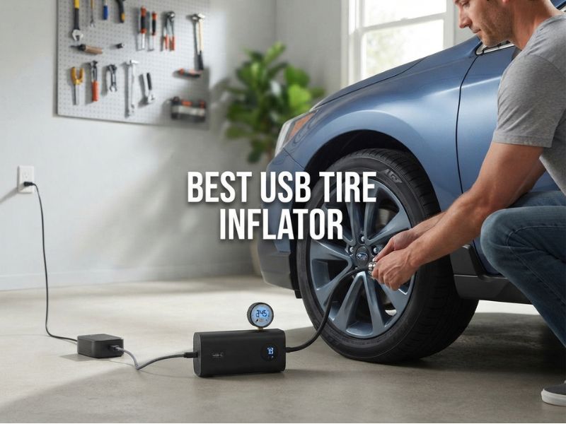 5 Best USB Tire Inflator: Cordless Picks for Roadside Use