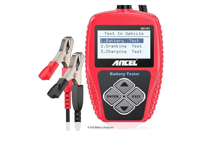 6 volt battery analyzer