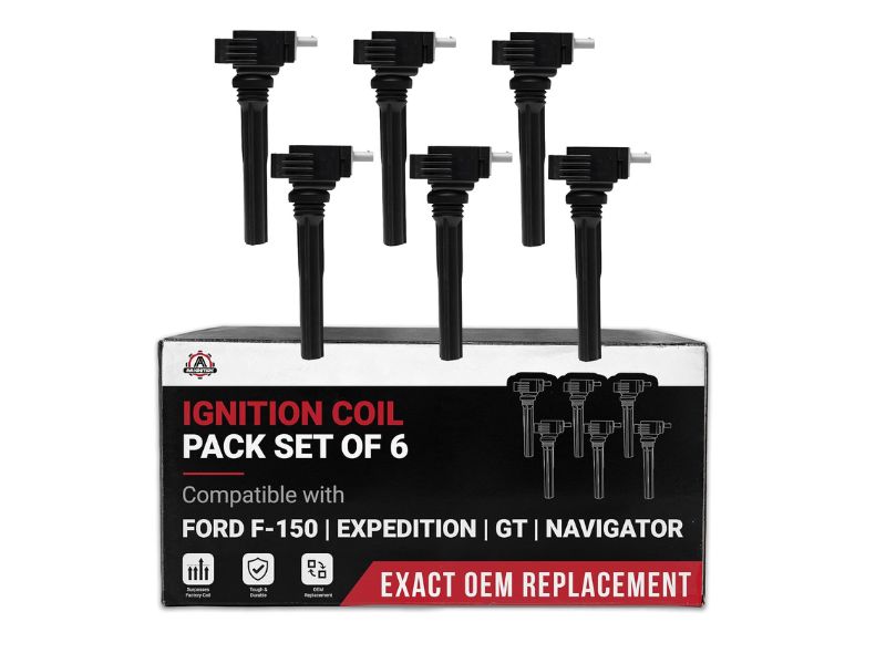AA Ignition UF826 Set of 6 Ignition Coils