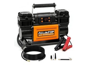 ALL-TOP 12.35 CFM Dual Cylinder Inflator Air Compressor – Best for Maximum Air-Up Speed