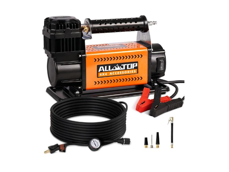 ALL-TOP 12V Air Compressor Kit 7.06 CFM - Best High-Airflow Choice