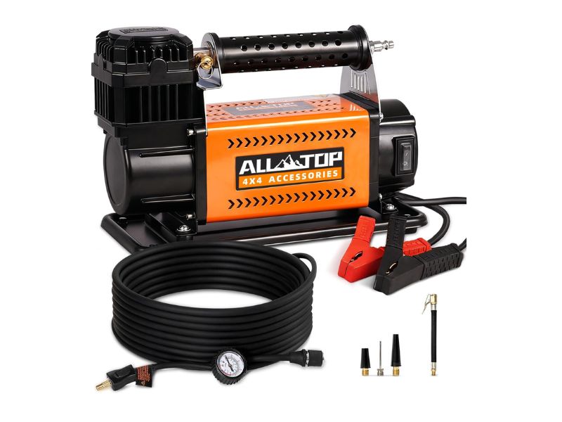 ALL-TOP 12V Portable Air Compressor Kit - Best High-Output Off-Road Compressor