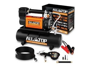 ALL-TOP ALL-TOP Air Compressor with 6L Tank Kit,12V Portable Inflator 