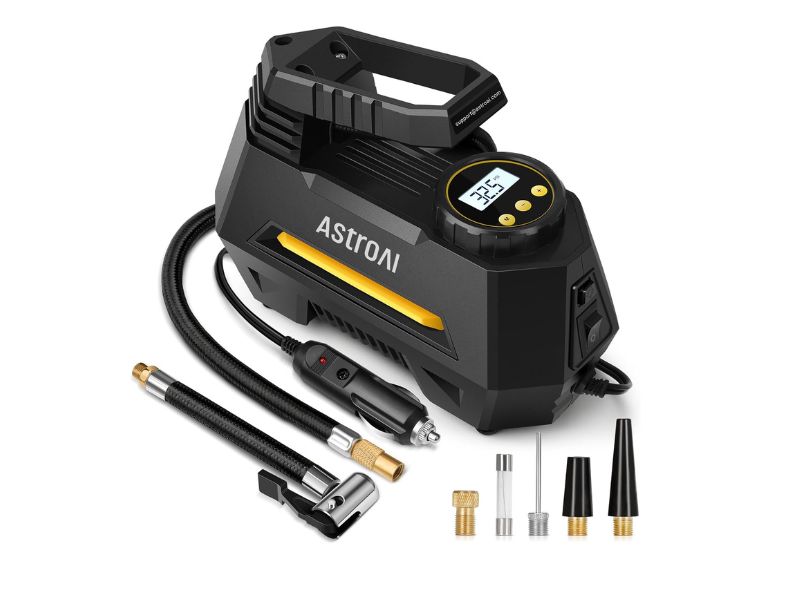 AstroAI AIRUN H Tire Inflator Portable Air Compressor - Best Overall