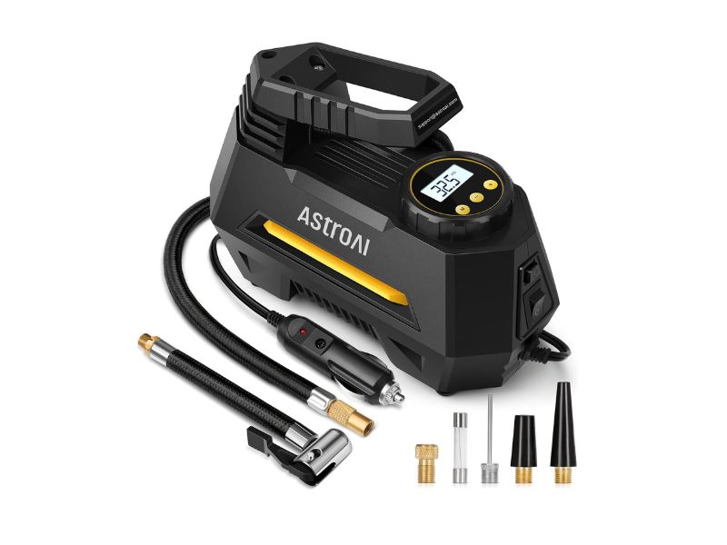 AstroAI AIRUN H Tire Inflator Portable Air Compressor - Best Overall
