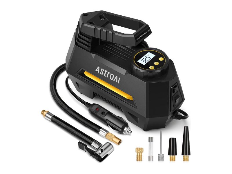 AstroAI AIRUN H Tire Inflator Portable Air Compressor - Best Overall