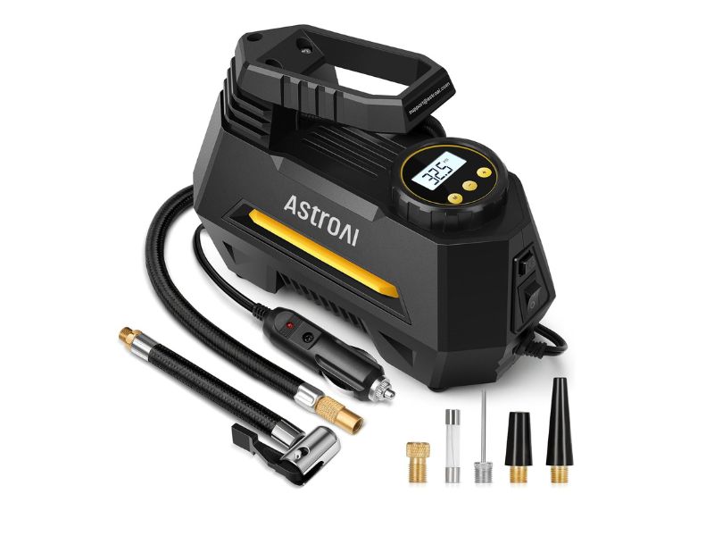 AstroAI AIRUN H Tire Inflator Portable Air Compressor - Best Overall