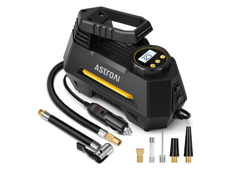 AstroAI AIRUN H Tire Inflator Portable Air Compressor - Overall Best Pick