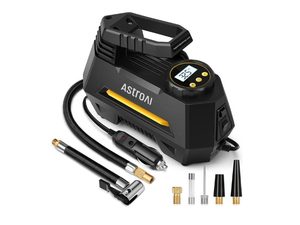 AstroAI AIRUN H Tire Inflator Portable Air Compressor — Best Overall Digital Tire Inflator