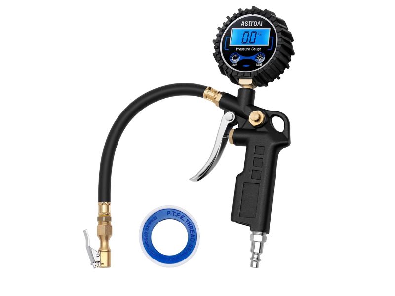 AstroAI Digital Tire Pressure Gauge with Inflator - Best Overall