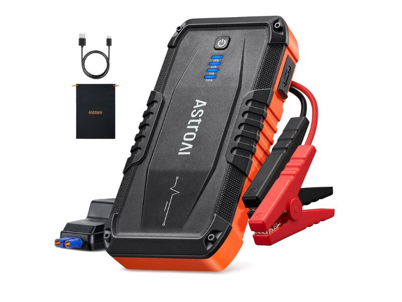 AstroAI S8 1500A Car Battery Jump Starter - Best Compact Value