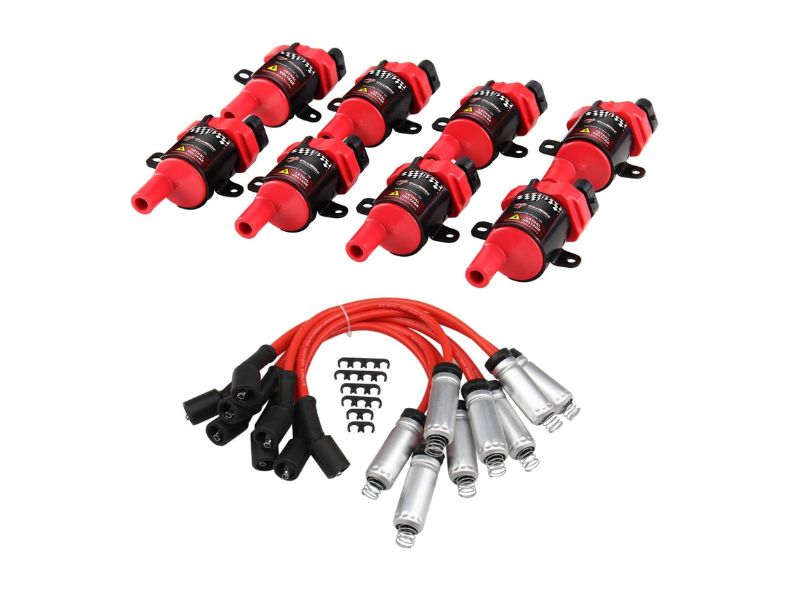 B4B BANG Ignition Coils and 8mm Wire Set