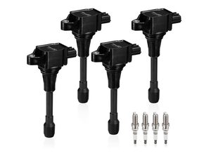 BDFHYK UF549 Ignition Coil and Iridium Spark Plug Set